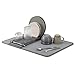 Umbra 330720-149 UDRY Drying Rack and Microfiber Dish Mat, 24 x 18 Charcoal