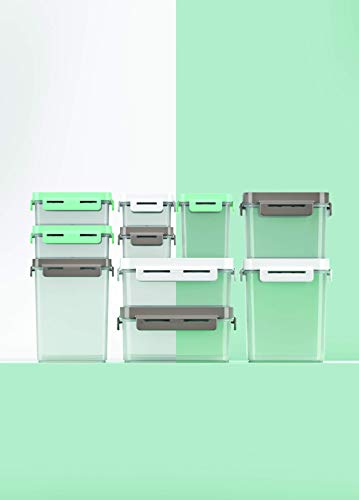 Pote Hermético Flap, Coza, Branco, 2.2 L