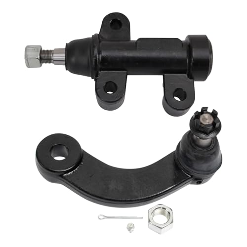 TRQ Front Steering Kit Idler Arm Idler Arm Bracket Assembly Compatible with 2011-2022 Ford F-250 Super Duty F-350 Super Duty
