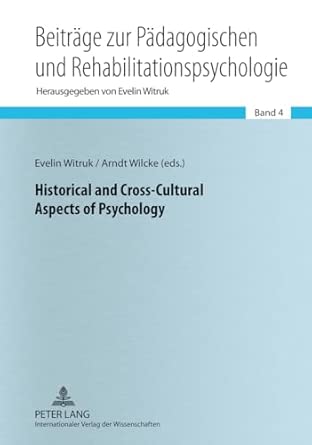 Historical and Cross-Cultural Aspects of Psychology: 4 book cover