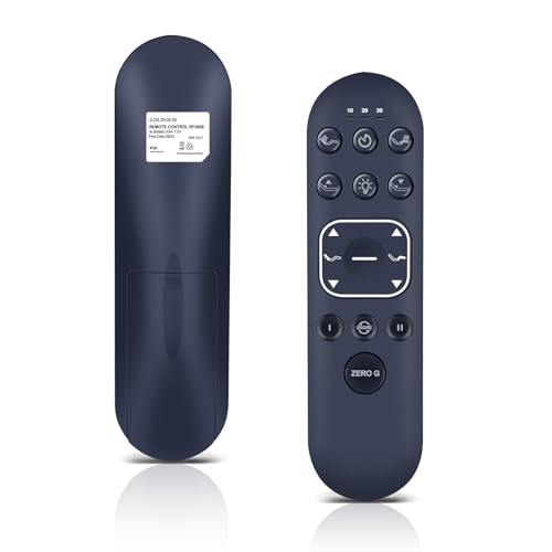 Télécommande OKIN RF370E CU358-2 pour sommier réglable Simmons Beautyrest Noir et Aireloom