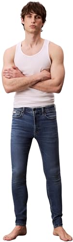 Calvin Klein Jeans Jeans para Hombre, Azul (Canyon Blue), 28W / 30L