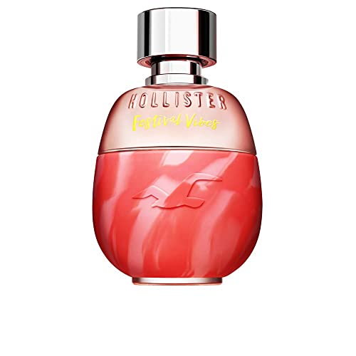 Hollister Festival Vibes Eau De Parfum Spray For Women, 3.4 Ounce