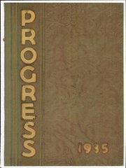 Hardcover Von Steuben High School 1935 Progress Year Book