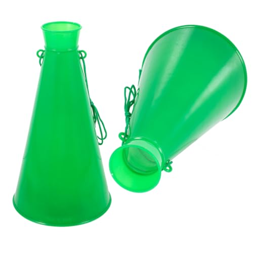 Yardwe 1pair Cheer Megaphone Portable Plastic Horn Toys for Sports Events Outdoor Activities and Party Favors Loud Amplification for Game Cheering and Celebrations