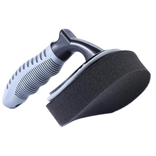 Tire Shine Applicator Brush - Car Tire Shine Applicator Brush | Curved Brush with Detachable Sponge, Multipurpose Vehicle Cleaning Wax Accessories for Car Vehicle