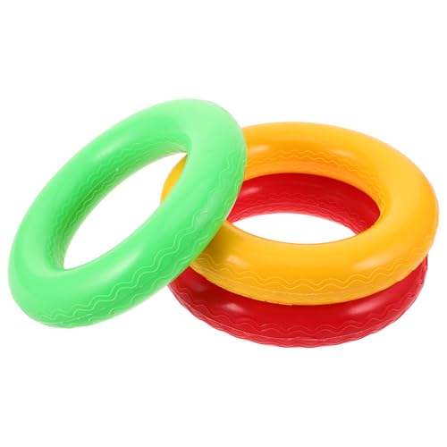 Hemobllo Bâtons de Relais en Latex pour Entraînement Extérieur et Compétition, Léger et Antidérapant, Pack de 3 Pièces pour Garçon et Filles et Adultes, Outil Polyvalent pour Activité