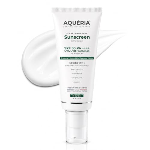 Aqueria Oil Control Brightening Gel Sunscreen SPF 50 50g - Image 2