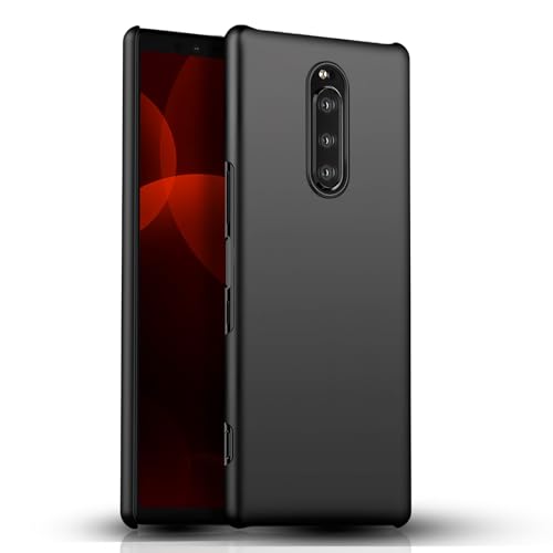Sony Xperia 1/XZ4P[X ubN for Sony Xperia 1 J9150 SO-03L SOV40 / XZ4 p̕یP[X TPU [h~ y _ ^ ϏՌ gѕ֗] Sʕی Xperia 1 X}z P[X (