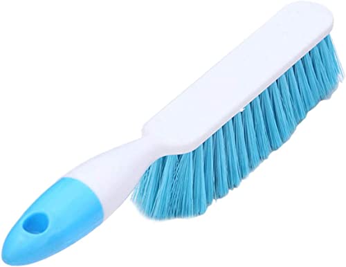 Namzi 1 cepillo de limpieza de cerdas suaves azules, cepillos de mano, para eliminar el polvo del pelo de la cama, limpiador para muebles de sofá familiar