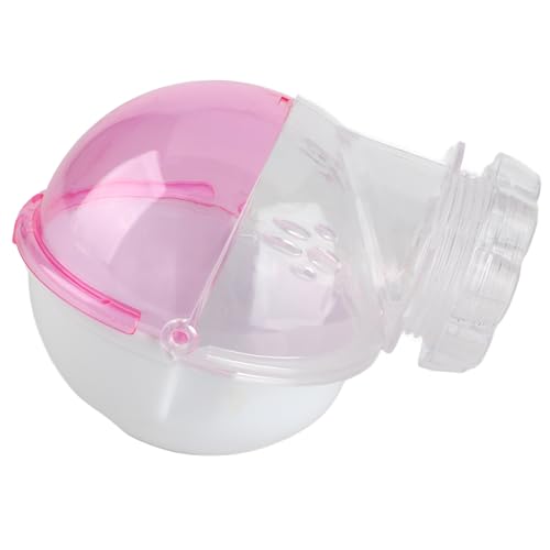 Hamster banheiro caixa de areia suprimentos para animais de estimação plástico rosa acrílico gaiola