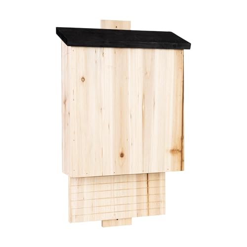 BRICOMED Fledermaushaus aus Kiefernholz