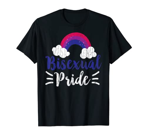 Bisexual Pride Funny Gráfico LGBTQ Camiseta