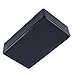 Plastic Power Junction Box, Tool Black Stable Hard Case Power Junction Box, for Student Projects Amplifiers 100x60x25mm Electronic Projects