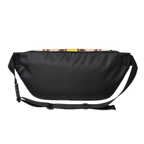Sac banane de course à pied bouledogue léger sangle réglable