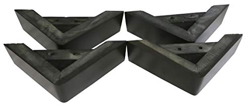 Recliner-Handles Replacement Sofa Sectional Couch Love Seat Ottoman Leg Triangular Cherry 1 7/8 Inch Tall (Set of 4)