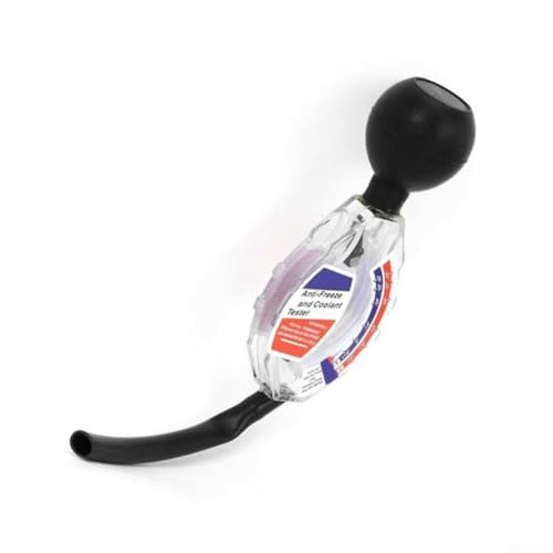 Battery Tester, YD230 Antifreeze for 6/12/24V Systems Coolant Electrolyte Hydrometer Dual Temperature °C/°F ABS Construction