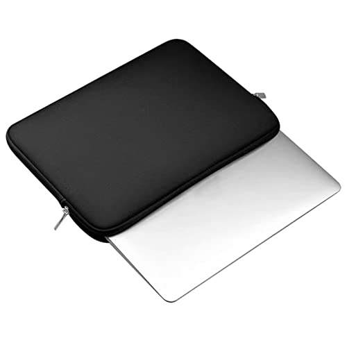 YFFSFDC ノートパソコン ケース 対応 13インチ PC ノート MacBook Air M2/M1 2022-2018/Pro 13 M2/M1 2022-2019軽量 耐衝撃 防水 全面保護 ノートPC ケース 対応 ラップトップスリーブ MacBook Air 13/Pro 14/Pro 13/iPad Pro 12.9 第5/4/3世代 タブレット インナーバッグ Surface/Laptopラップトップスリーブケース (ブラック)