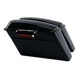 TCMT Hard Saddle bags Saddlebag Trunk W/Latch Keys Fits For Harley Touring Road King Road Street Glide Ultra Classic FLHT FLHR FLHX 1994-2013