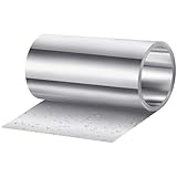 Zonon Aluminum Flashing Roll 14'' x 20' Roof Flashing 0.25 mm Thickness Weatherproofing Waterproof Metal Roofing Panels for Sealing Windows Doors Siding Roofing Stains Moss and Mildew Prevention