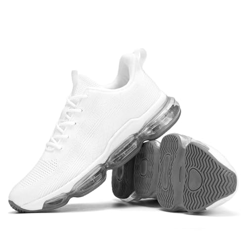 Image of Mens Running Shoes Air Low Top Comfort Walking Lace Up Sneakers Breathable Fashion Tennis Sport Gym Fitness Cross Trainers