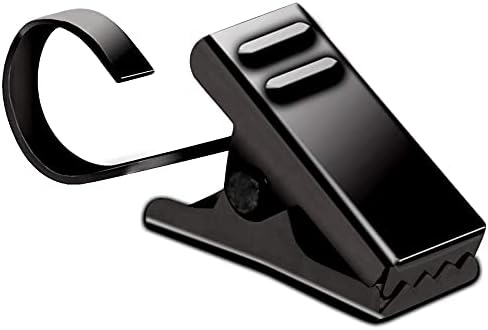 BIHRTC Pack of 25 Black Curtain Clips String Light Hangers Small Metal Wire Holder for Hanging Camper Awning Light Christmas Decor Shower Home Decoration Indoor and Outdoor Photos Arts Crafts Display