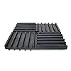 Rubberen blok mat vierkante platte duurzame blad dikker airconditioner verminderen trillingen unieke golf vorm ontwerp…