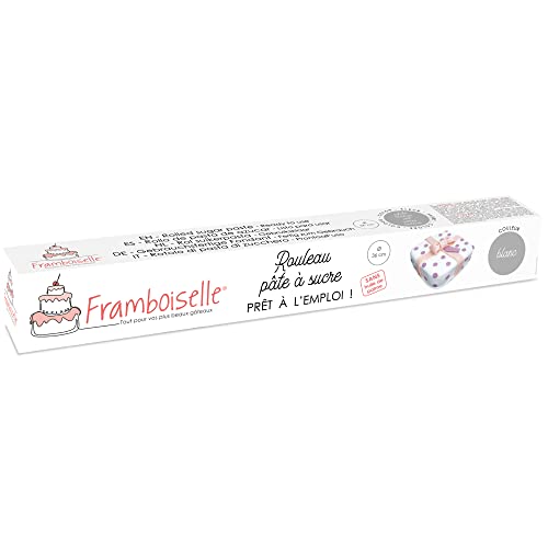 Framboiselle Rouleau Pâte à Sucre Blanc Prêt à l'Emploi 430 g Cover