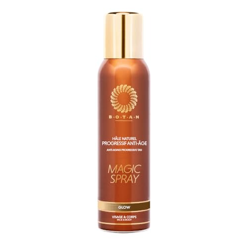 Spray Bronzant Anti-âge BOTAN 125ml progressif et hydratant pour un teint hâlé
