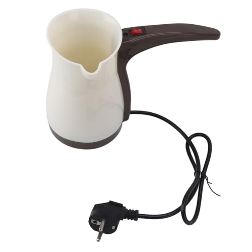 WOHPNLE Cafetière Turque, Machine à Café Turque 500 Ml Avec Poignée, Cafetière électrique Turque En Acier Inoxydable, Bouilloire électrique Pour Thé Chaud