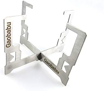 Amazon Gaobabuマルチクロス五徳 収納袋付き ガオバブ Gaobabu シングルバーナー