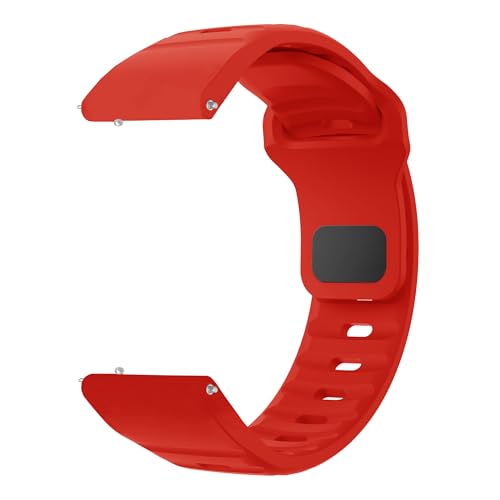 Image of ACM Watch Strap Sports Silicone Belt 22mm compatible with Noise Color Fit Ultra 2 Smartwatch Breatheable Band