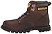 CAT Men's Second Shift Soft Toe Work Boot, Dark Brown, 8.5