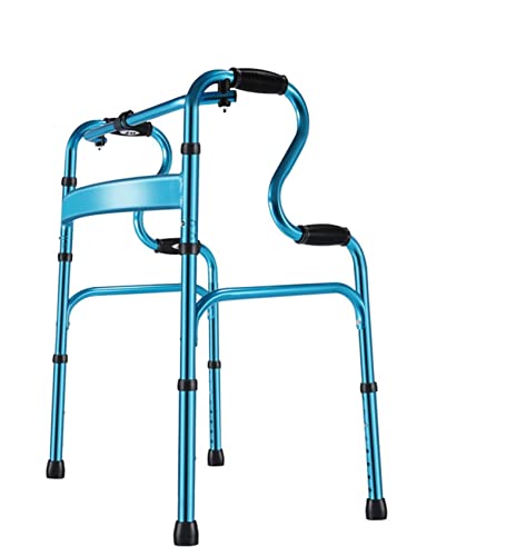 Déambulateur Pour Personnes Âgées, Cadre De Mobilité En Aluminium, Aide À La Marche Réglable En Hauteur, Charge Maximale De 150 Kg