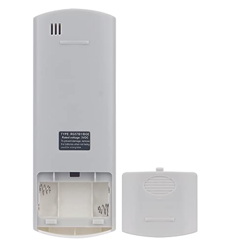 Rg57B1/Bge Replace Ac Remote Control Compatible With Midea Mrcool Frimec Klimaire Air Conditioner Rg57B/Bge Rg57B2/Bge Rg57D/Bge Rg52A2/Bgefu1 Rg57/Bge Rg57A/Bge Rg57A1(B)/Bge Rg57A1(B)/Bgef #TOP17