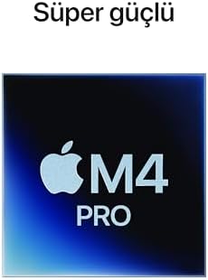 Apple Mac mini Masaüstü Bilgisayar M4 Pro çip, 12 çekirdekli CPU ve 16 çekirdekli GPU’ya sahip: 24GB Birleşik Bellek, 512GB SSD Depolama, Gigabit Ethernet. iPhone ve iPad ile uyumlu - Görsel 3