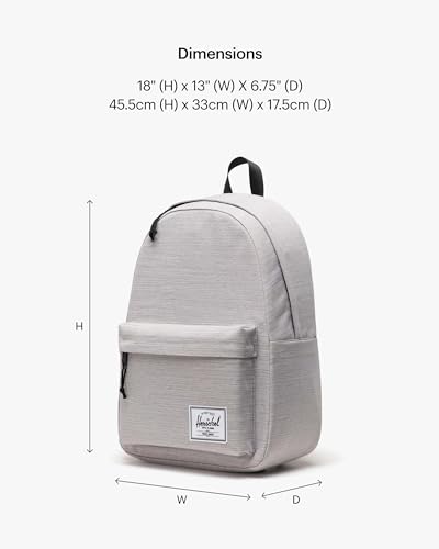 Image of Herschel Legacy Backpack, Light Grey Crosshatch (Limited Edition), XL - 25L