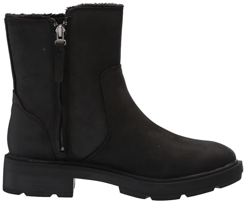 Timberland Timberland Women's Brimfield Mid Warm Lined Boot, Black Full Grain, 5.5 Wide