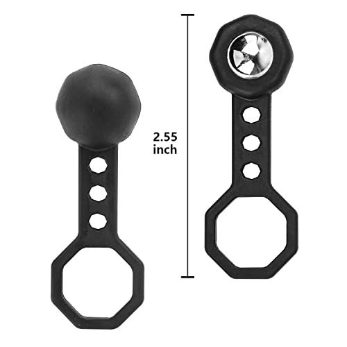 Stud Finder Wall Scanner, Studball With Strong Suction, No Battery Required Magnetic Stud Finder For Metal Detection In Drywall, Wood, Plywood Paneling, Ceramic Tiling - Black #TOP3