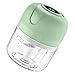 TOPPERFUN Tritaglio Elettrico Aglio Portatile Mini Chopper Verdure USB Ricaricabile Senza Fili per Cucina Domestica immagine