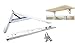 Accessbuy Folding Spring Loaded Supports Wall mount Support for Undermount Sinks,Microwave, Beds and Other Furniture (12 inch)