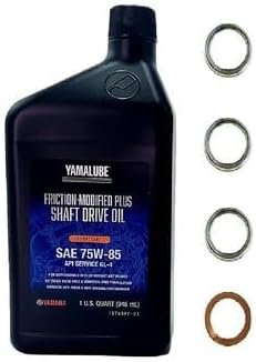 Yamaha Big Bear 400 (2002-2006) Differential/Gear Oil Change Kit - 1 Quart ACC-SHAFT-PL-32 - Washers - Front & Rear Differential Gaskets