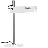 Compatible 110V Oluce Spider 291 - Lampe de table, blanc