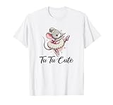 Tu Tu Cute Tiny Kawaii Mouse Funny Cartoon Dancing Ballerina T-Shirt