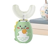 U-förmige Zahnbürste | Elektrische Zahnbürste für den Mund mit Timer und 3 Modi | Wiederaufladbarer Zahnreiniger – für Reisen, Schule, Zuhause, tägliche Nutzung für