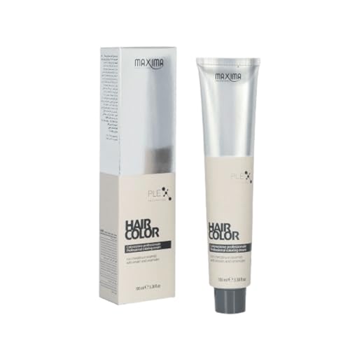 Maxima Professional Hair Color Cream 100ml – Intense Long-Lasting Color, 100% Grey Coverage, Enriched Formula – Salon Results at Home (5.5 Light Mahogany Brown)