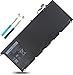 Tevelmick JD25G 9350 9343 Battery for Dell XPS 13 XPS13 13D XPS13D 13-9343 13-9350 13D-9343, 90V7W JHXPY 5K9CP RWT1R 0RWT1R 0N7T6, XPS13-9350-D1608 D1508G D1708
