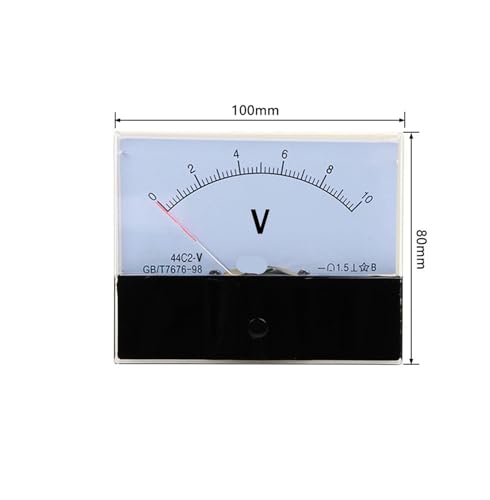 Voltmètre analogique CC pour optimiser la surveillance de vos circuits de 50V - 3