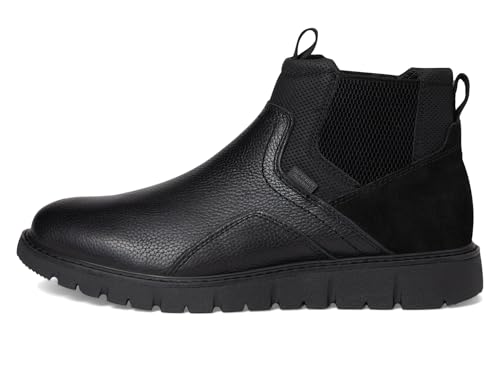 Nunn Bush Men's Karnak Plain Toe Chelsea Boots Lightweight Comfortable Chukka, Black, 13 Medium by Nunn Bush - Used condition - Image 5