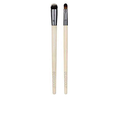 EcoTools Ultimate Concealer Makeup Brush Set, Cover & Blend Imperfections, 3 Brush Heads